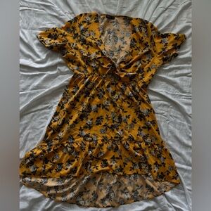 SHEIN Curve 2XL Flower Print Dress